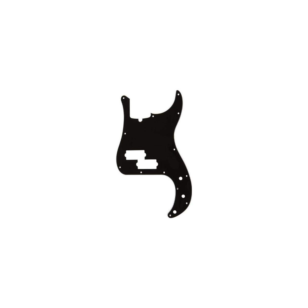 Fender 0991352000 Standard Precision Bass Pickguard,13 Hole, 3-Ply - Black