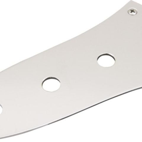 Fender 0992057100 Jazz Bass Control Plate - 4-Hole - Chrome