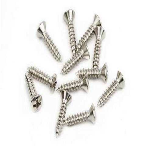 Fender 0015578049 Pickguard-Vintage Bridge Cover Mounting Screws Electric Guitar Hardware ()