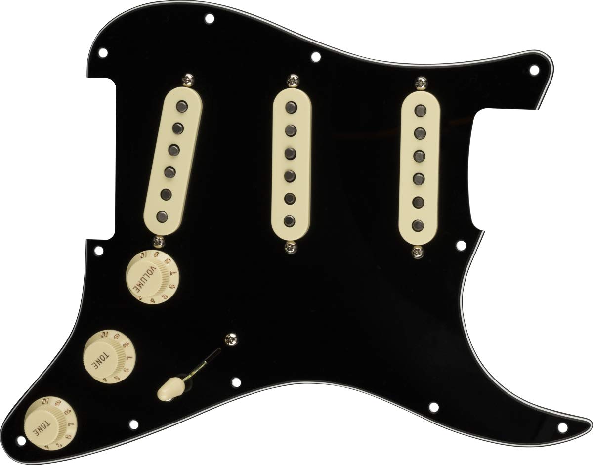 Fender 992345506 Original 57/62 Prewired Stratocaster Pickguard - 3-Ply Black