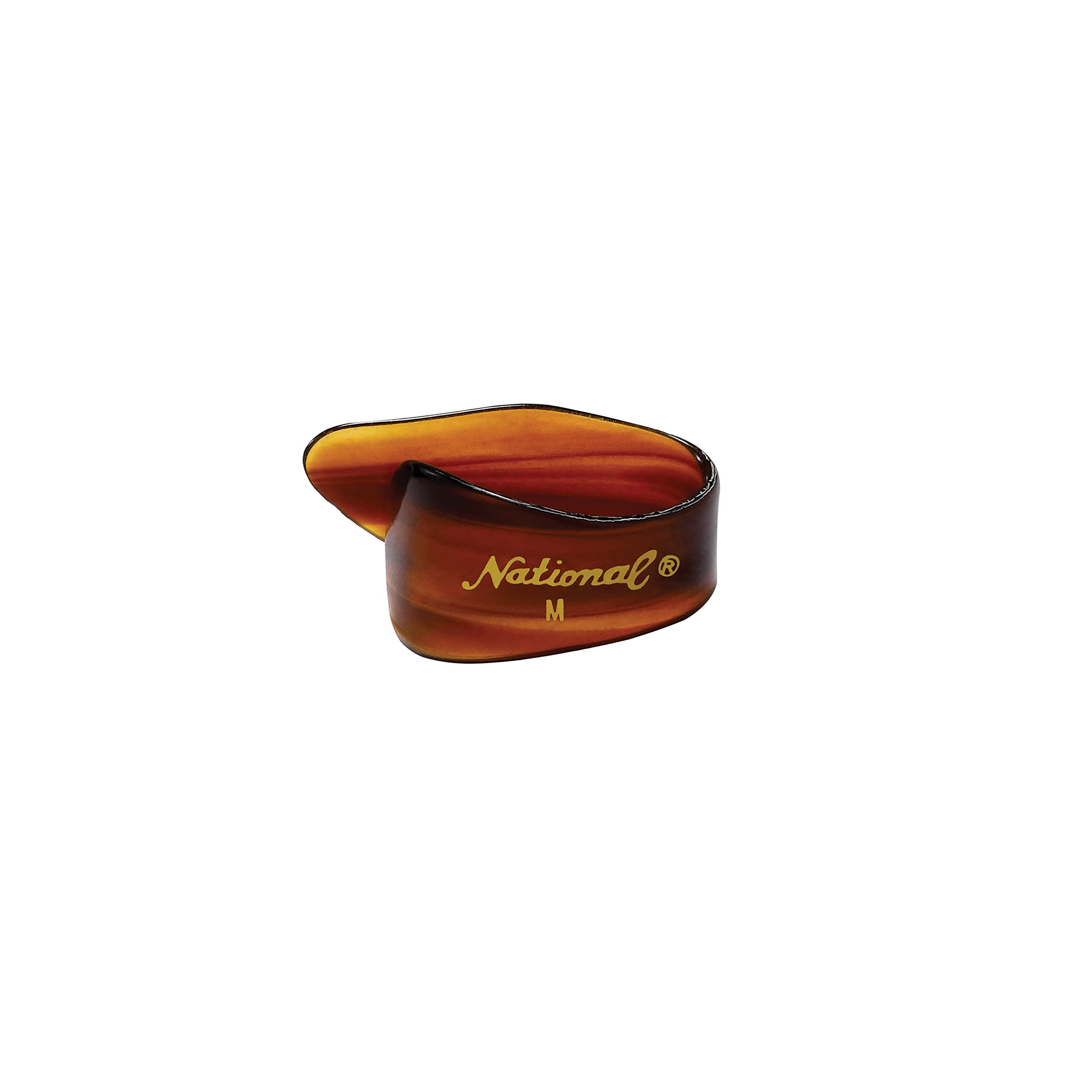 D'Addario NP7T-04 National Celluloid Thumb Picks Medium Tortoiseshell, 4-Pack