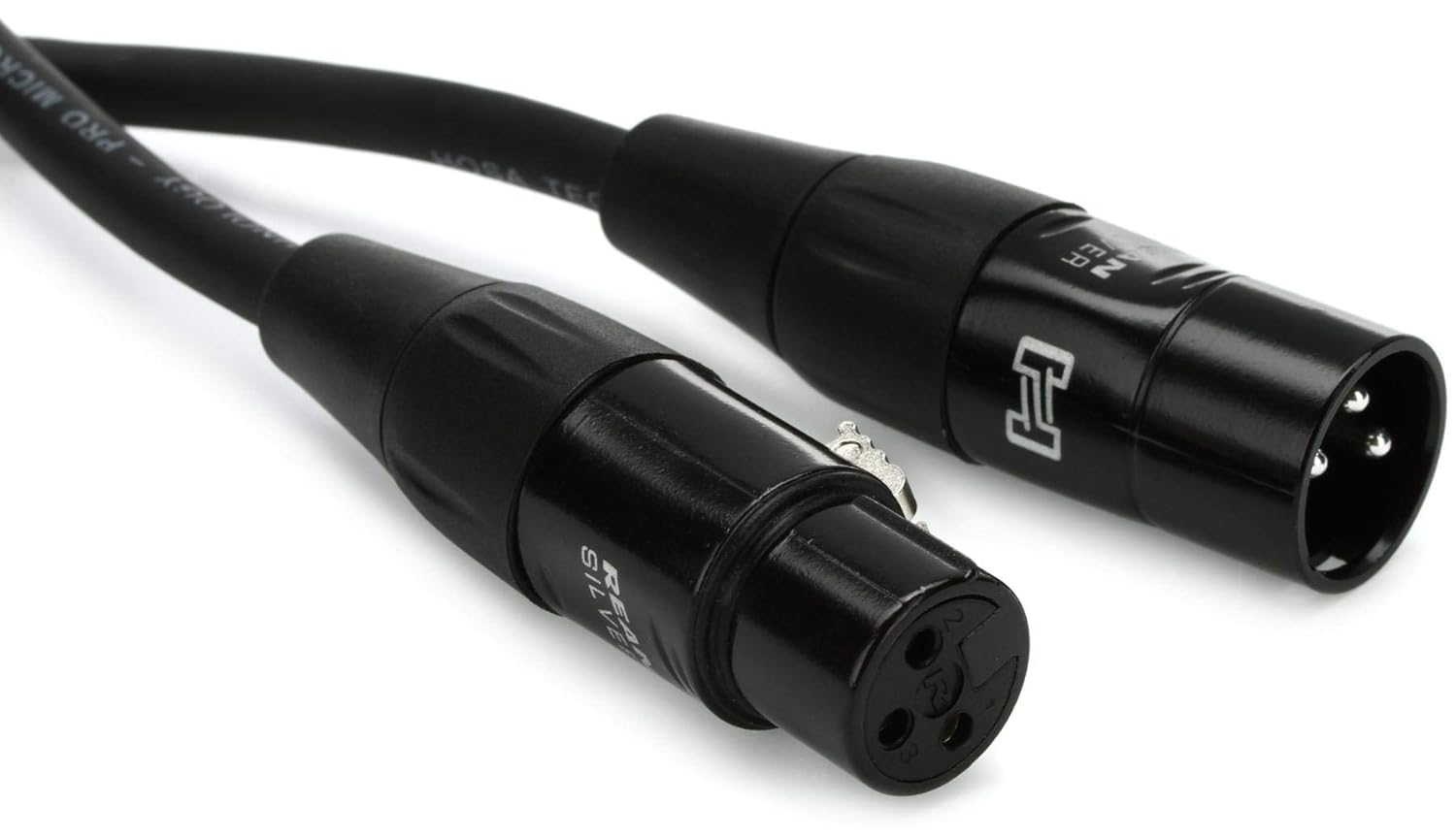 Hosa HMIC-015 Pro Microphone Cable, REAN XLR3F to XLR3 Meter, 15 Feet