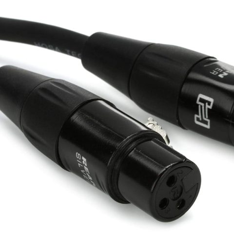 Hosa HMIC-003 REAN XLR3F to XLR3M Pro Microphone Cable, 3 Feet