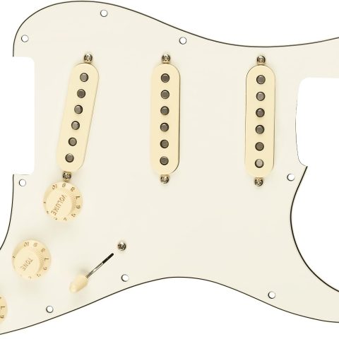 Fender 0992345509 Original 57/62 Prewired Stratocaster Pickguard - 3-Ply White