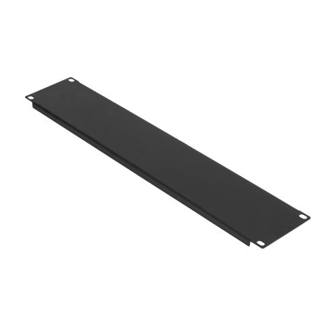 Gator GRW-PNLSTFG2 Rackworks Universal Rack Mounted Steel Flanged Panel Accessory, 2U Size ()