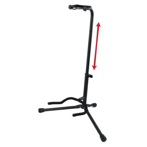 Gator GFW-GTR-1000 Frameworks Adjustable Guitar Stand, Holds Single Electric or Acoustic Guitar, ()