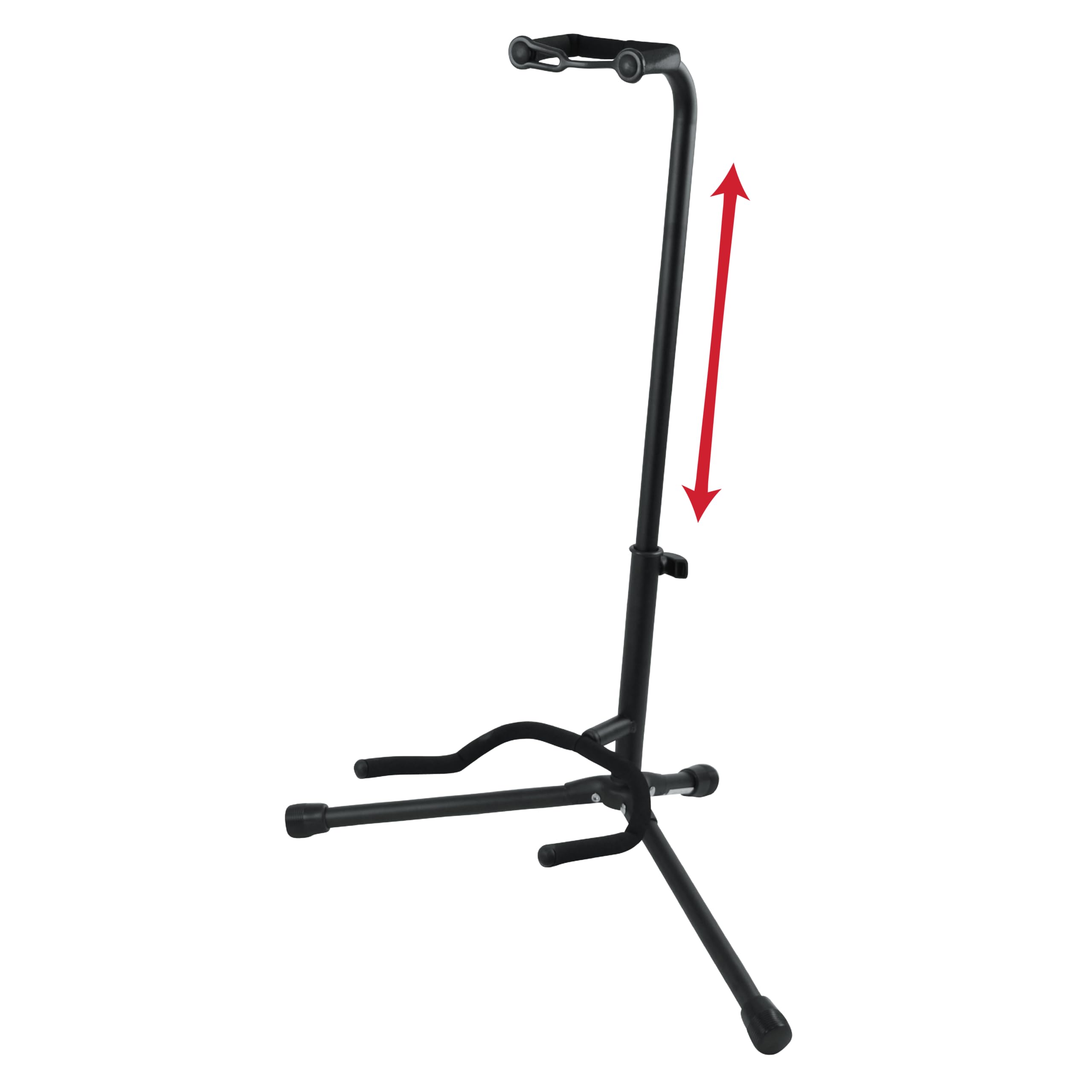 Gator GFW-GTR-1000 Frameworks Adjustable Guitar Stand, Holds Single Electric or Acoustic Guitar, ()