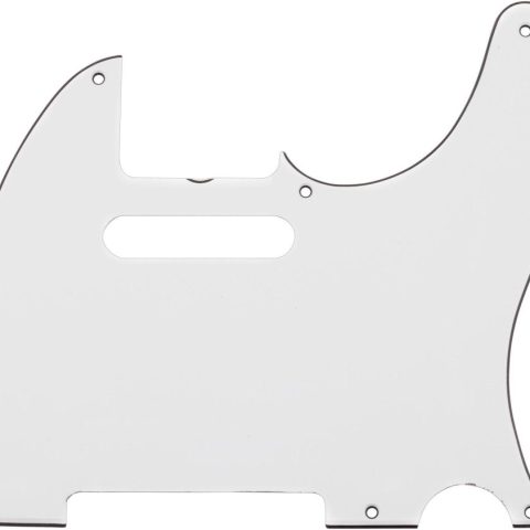 Fender 0094218049 Pure Vintage '64 Telecaster Electric Guitar Pickguard, 8-Hole, Eggshell 3-Ply