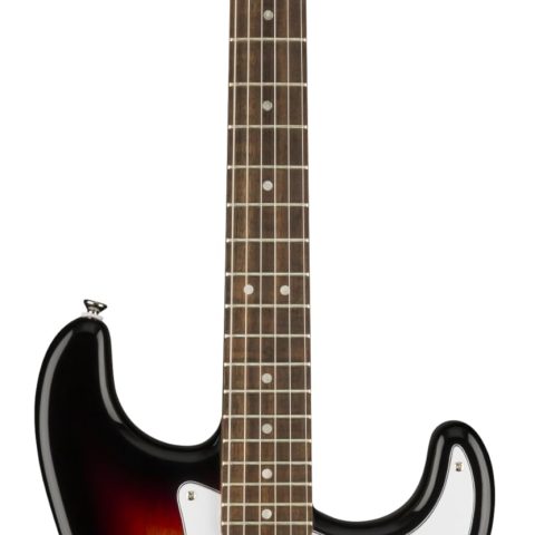 Fender 0378000500 Squier Affinity Series Stratocaster Electric Guitar, with 2-Year Warranty, 3-Color Sunburst, Laurel Fingerboard
