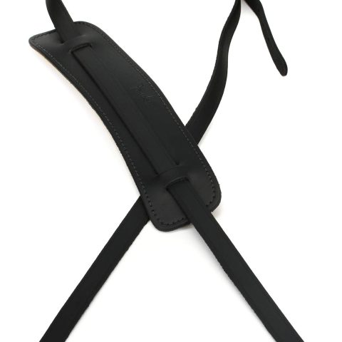 Fender 0990664006 Super Deluxe Vintage-style Guitar Strap, 2in, Black