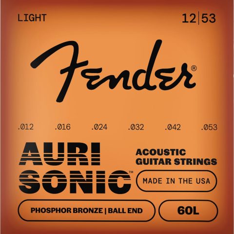 Fender Phosphor Bronze Acoustic Guitar Strings - .12-.053