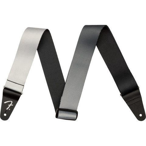 Fender 0990637224 Ombr? Guitar Strap, 2in, Silver Smoke