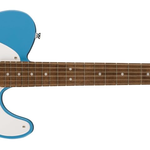 Fender 0373450526 Squire Sonic Telecaster Electric Guitar, California Blue, Laurel Fingerboard