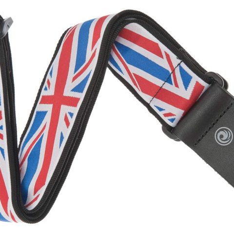 D'Addario 50A11 Planet Waves 50 Millimeters Woven Guitar Strap - Union Jack