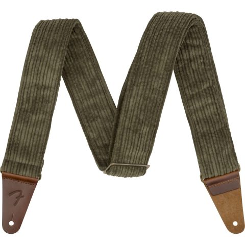 Fender 0990639076 Corduroy Strap, 2in, Antique Olive