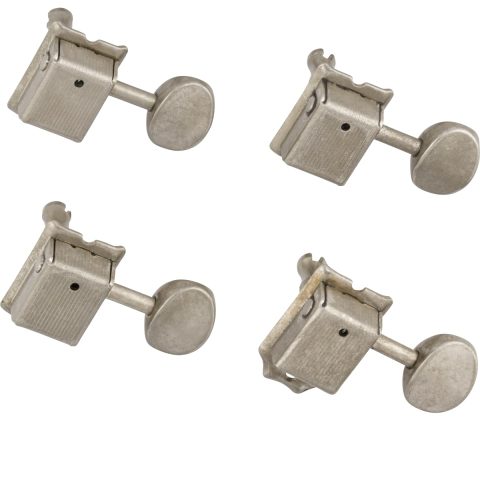 Fender 997201000 Road Worn Guitar Tuning Machines Set - Road Worn Nickel