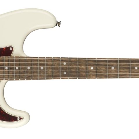 Fender 374020501 Squier Classic Vibe 70s Stratocaster Electric Guitar, Olympic White