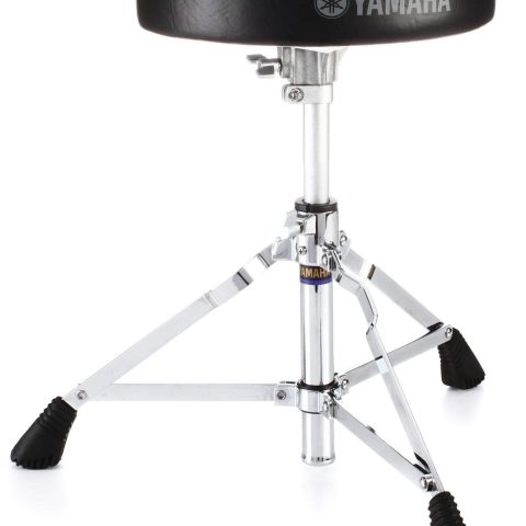 Yamaha ST372DS550U DS-550 Lightweight Drum Throne ? Adjustable Height, 2" Thick Padded Seat, Single-Braced Legs, Compact and Portable Design