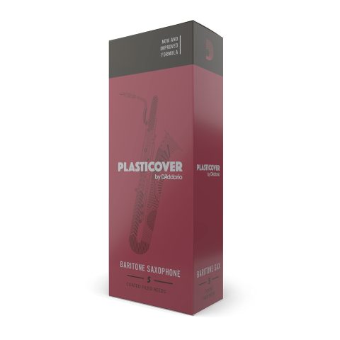 D'Addario RRP05BSX400 Rico Plasticover Baritone Sax Reeds, Strength 4.0, 5-pack