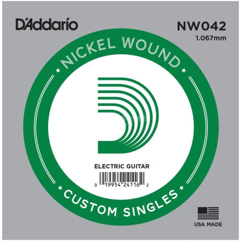 D'Addario Nickel Wound Electric Guitar Strings