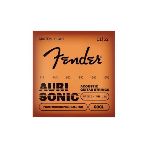 Fender Phosphor Bronze Acoustic Guitar Strings - .11-.052