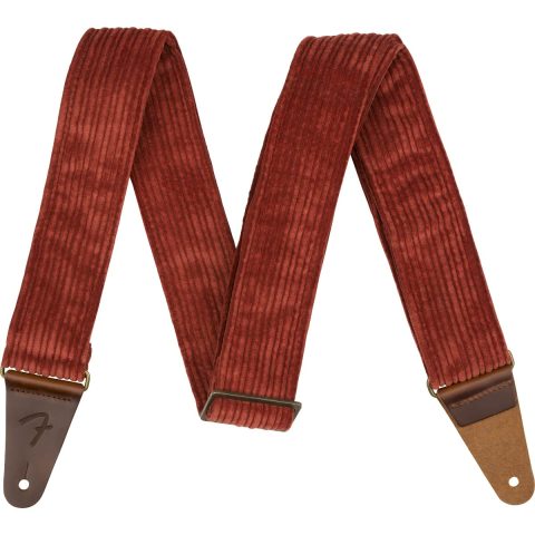 Fender 0990639037 Corduroy Strap, 2in, Antique Cherry