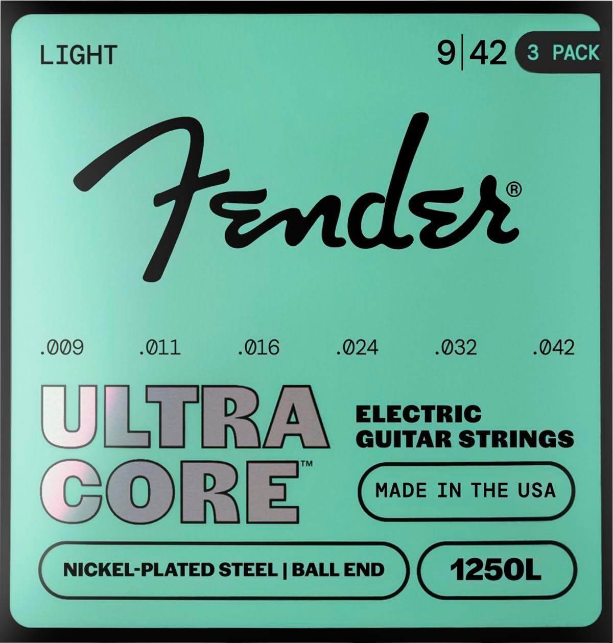 Fender Strings - .09-.042