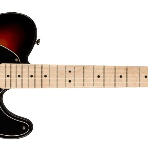 Fender 0378203500 Squier Affinity Series Telecaster Electric Guitar, with 2-Year Warranty, 3-Color Sunburst, Maple Fingerboard