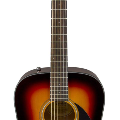 Fender 0970110232 CD-60 Dreadnought V3 Acoustic Guitar, with 2-Year Warranty, Sunburst, with Case