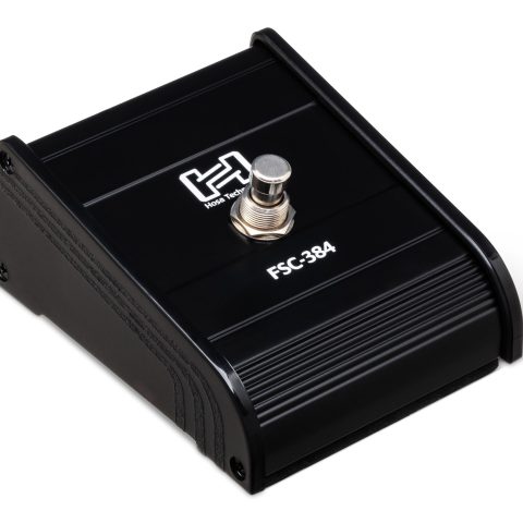 Hosa FSC 384 FSC-384 Footswitch, Guitar-style, Single-latching