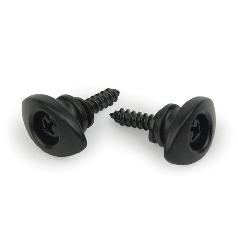 D'Addario PWEEP102 Accessories Planet Waves Elliptical End Pins, Black ()