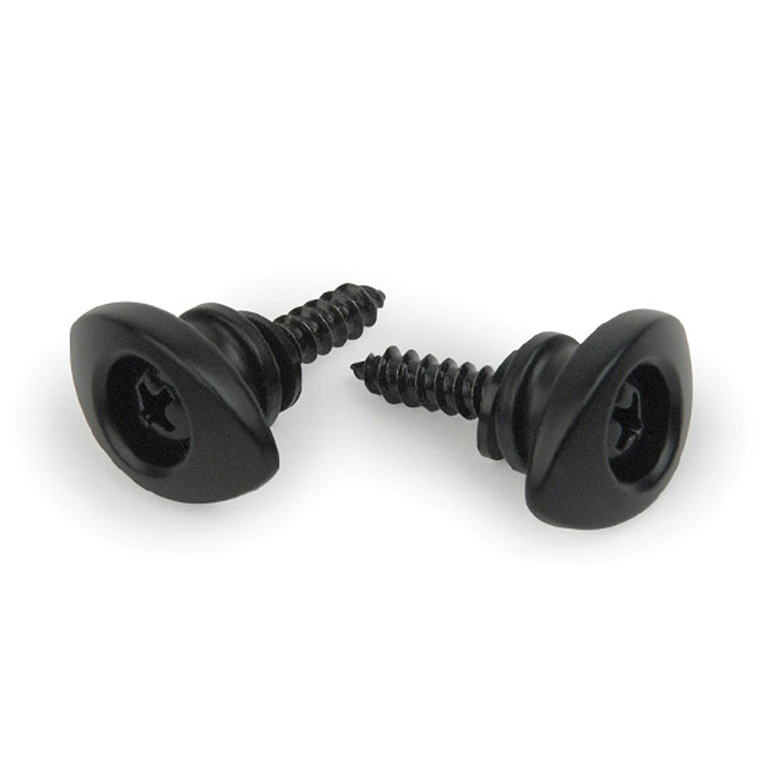 D'Addario PWEEP102 Accessories Planet Waves Elliptical End Pins, Black ()