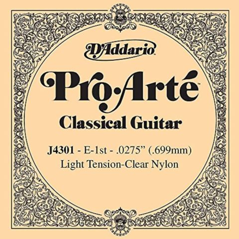 D'Addario Light Gauge Classical Guitar Strings