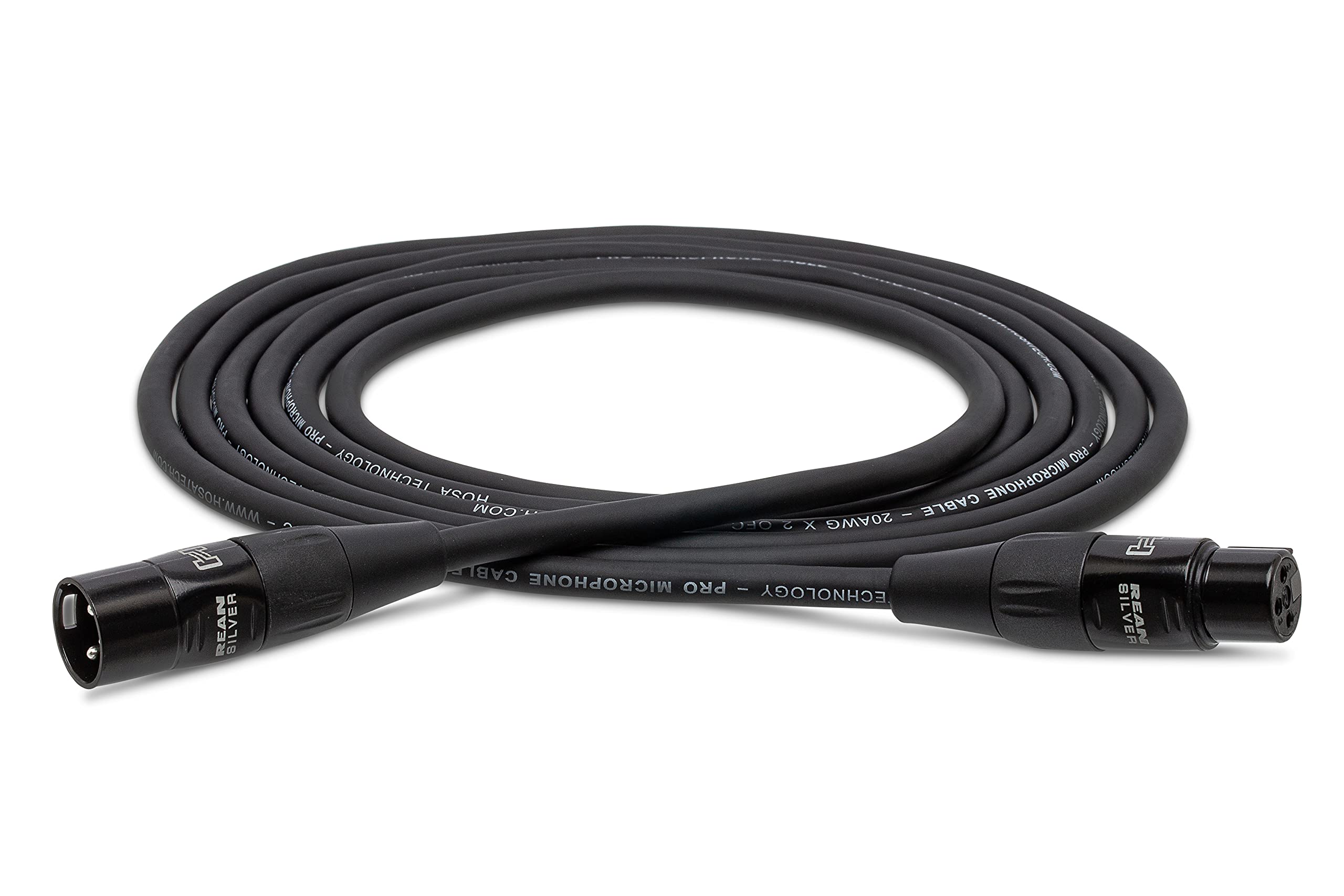 Hosa HMIC-015 Pro Microphone Cable, REAN XLR3F to XLR3 Meter, 15 Feet - Image 5