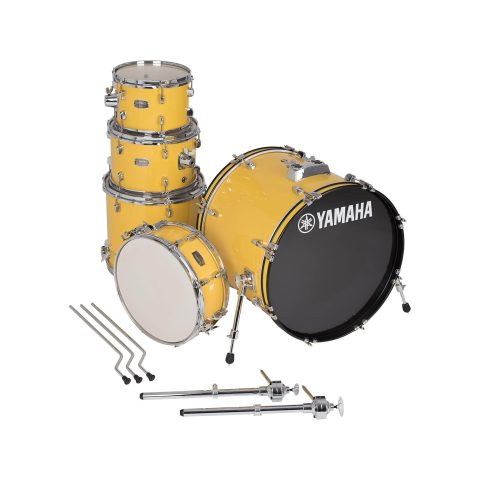 Yamaha RDP0F5YL Rydeen 5pc Shell Pack with 20" Bass Drum, Mellow Yellow