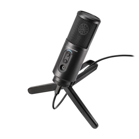 Audio-Technica ATR2500XUSB ATR2500x-USB Cardioid Condenser Microphone (ATR Series)