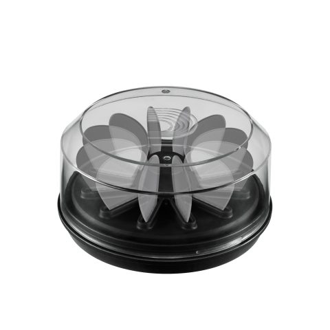 D'Addario PW-PH360-01 Guitar Pick Holder 360 Case for Up to 12 Picks Clear Lid Gift for