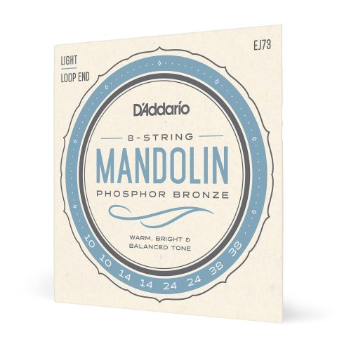 D'Addario EJ73 Phosphor Bronze Mandolin Strings , 10-38
