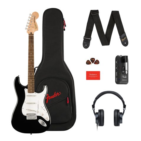 Fender 0372873106 Affinity Stratocaster - Black w/ Laurel Fingerboard