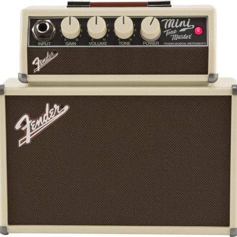 Fender 0234808000 Mini Tonemaster Electric Guitar Amplifier, Blonde, with 2-Year Warranty