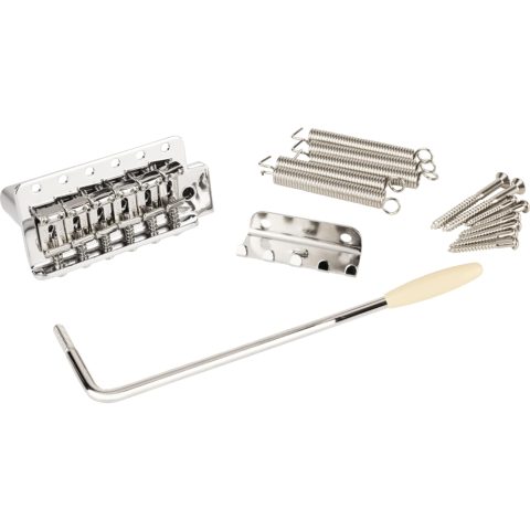 Fender 0992070000 Vintage/Narrow Strat Tremolo Assembly, Chrome Electric Guitar Bridge ()