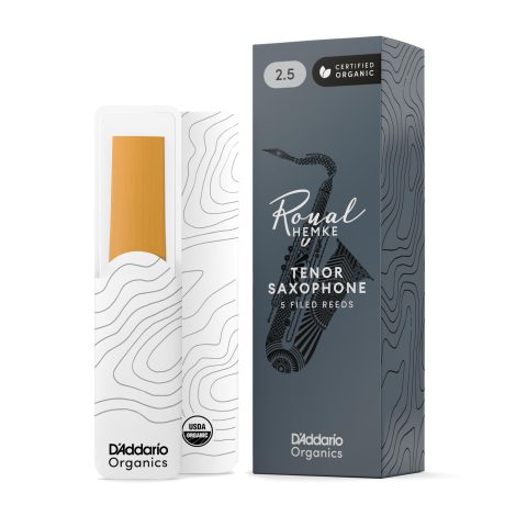 D'Addario RHKP5TSX250 Woodwinds Rico Woodwinds Hemke Tenor Sax Reeds, Strength 2.5, 5-pack