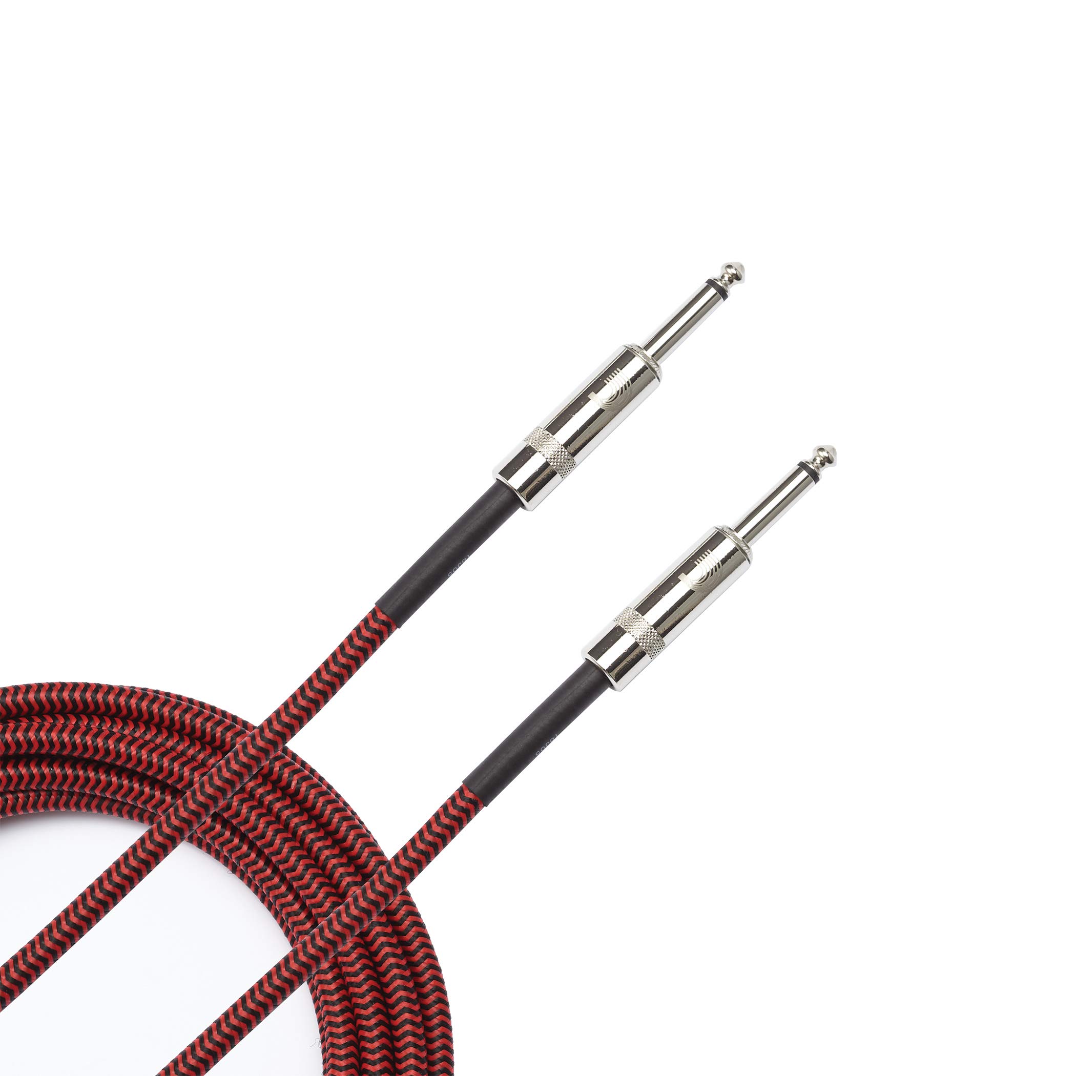 D'Addario PW-BG-20RD Instrument Cable - 20 Feet