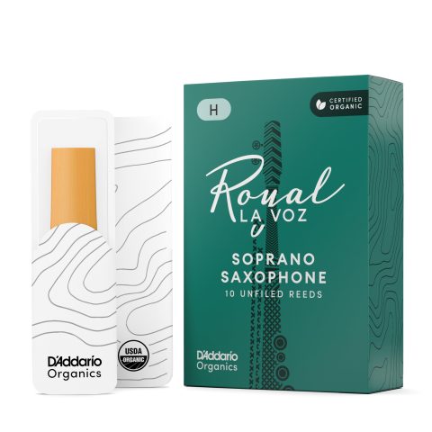 D'Addario RIC10HD La Voz Soprano Sax Reeds, Strength Hard, 10-pack