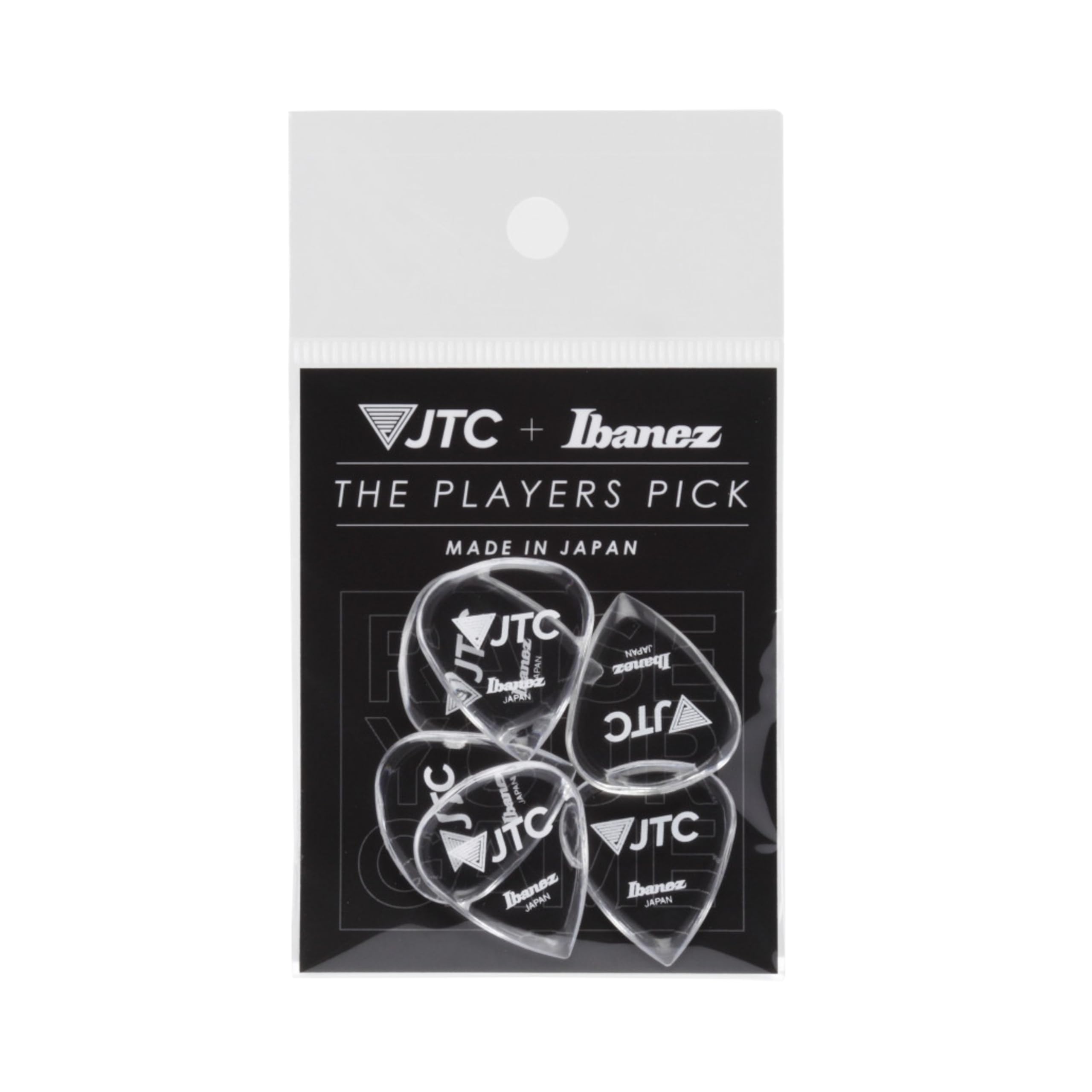 Ibanez PJTC1 Guitar Picks (), Black, 2.5mm
