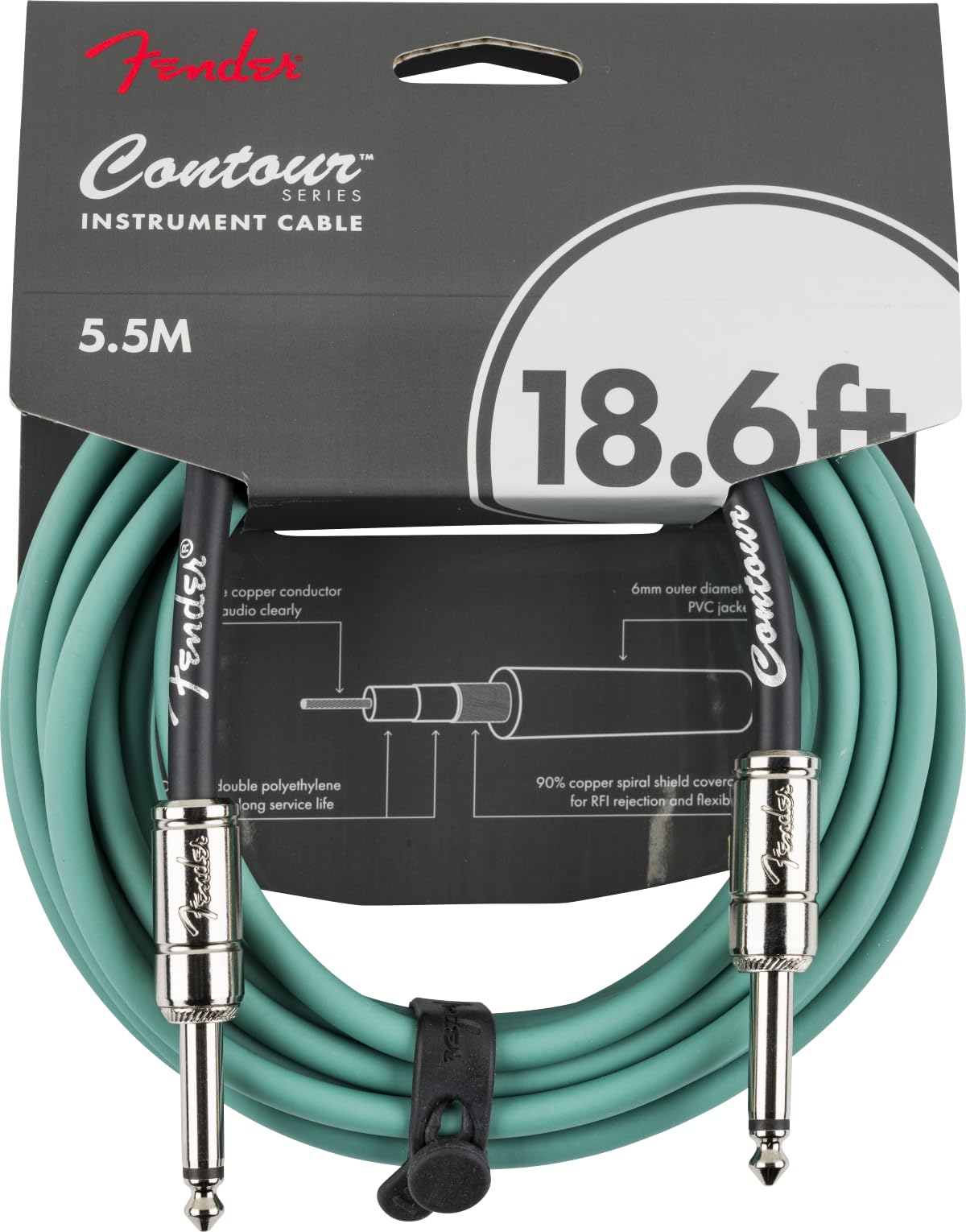 Fender 0990571846 Instrument Cable - 6 ft