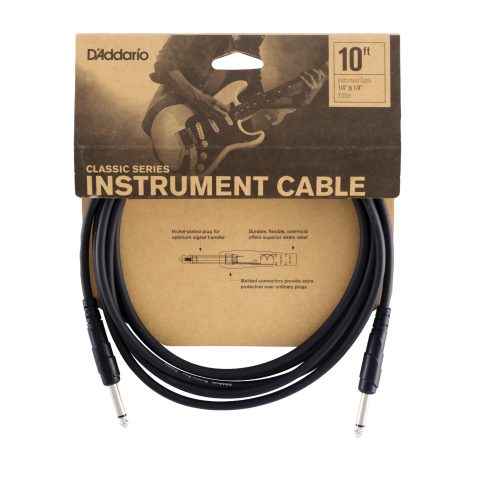 D'Addario PW-CGT-10 Cable - 10 ft
