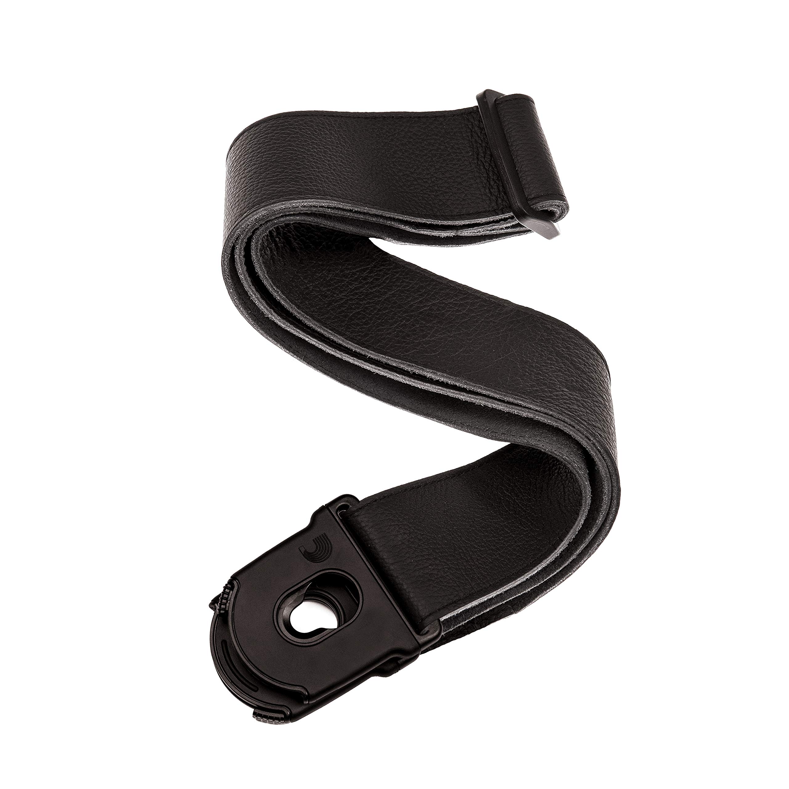 D'Addario 50PLL00 50MM Planet Lock Leather-Black ()