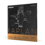 D'Addario KA310 4/4M Kaplan Amo Violin Strings - Full Set - - Violin Strings - 4/4 Scale, Medium Tension
