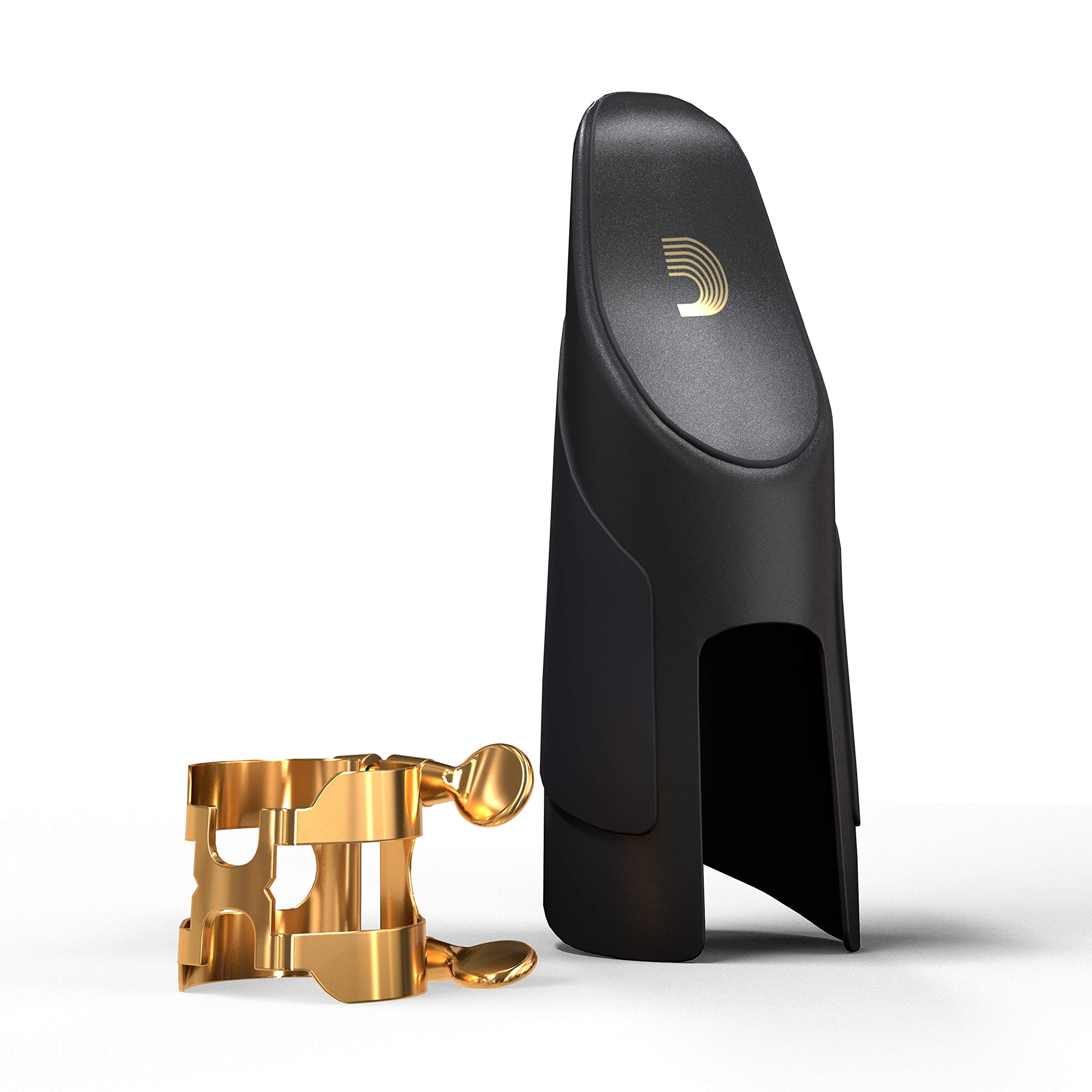 D'Addario HCL1G H-Ligature & Cap, Bb Clarinet, Gold-plated